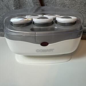 Conair Waves And Volume Hot Hair Rollers TS7XN 5 Jumbo Rollers *No Clips* Travel
